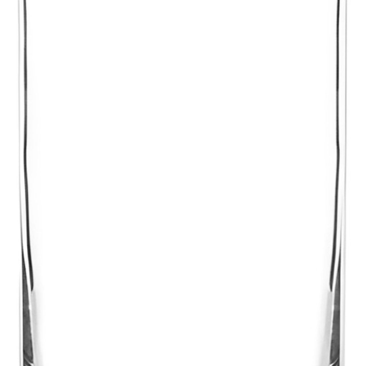 GENERICO - Set 6 Vasos Whisky Manhattan Bajo, Marca Cristar Color Vidrio