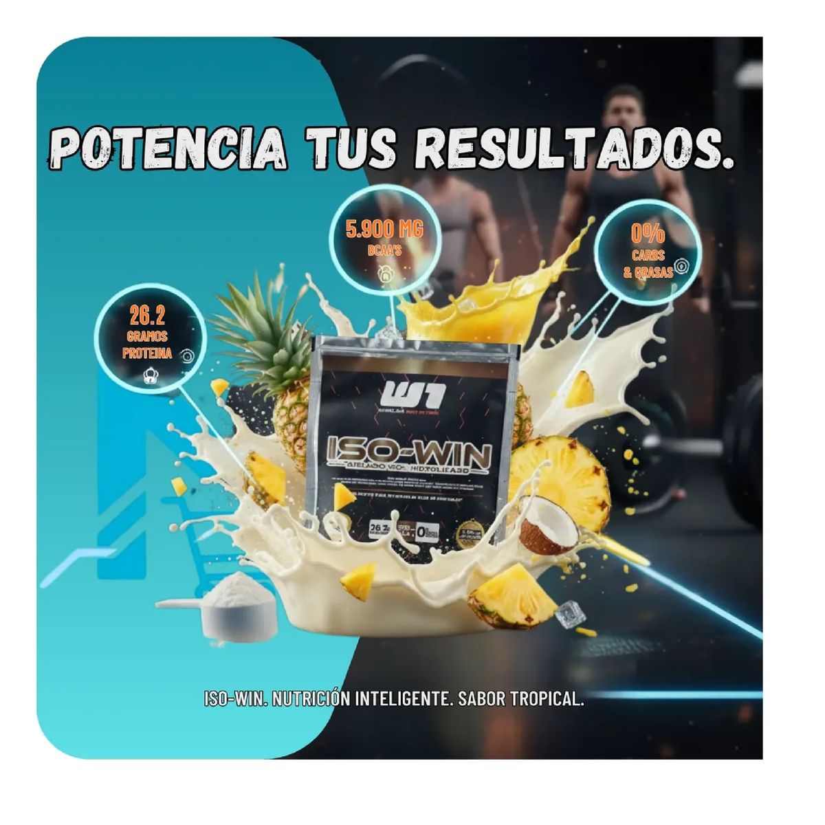 WINKLER NUTRITION - Sachet Proteina Hidrolizada Iso Win 30g Winkler Nutrition