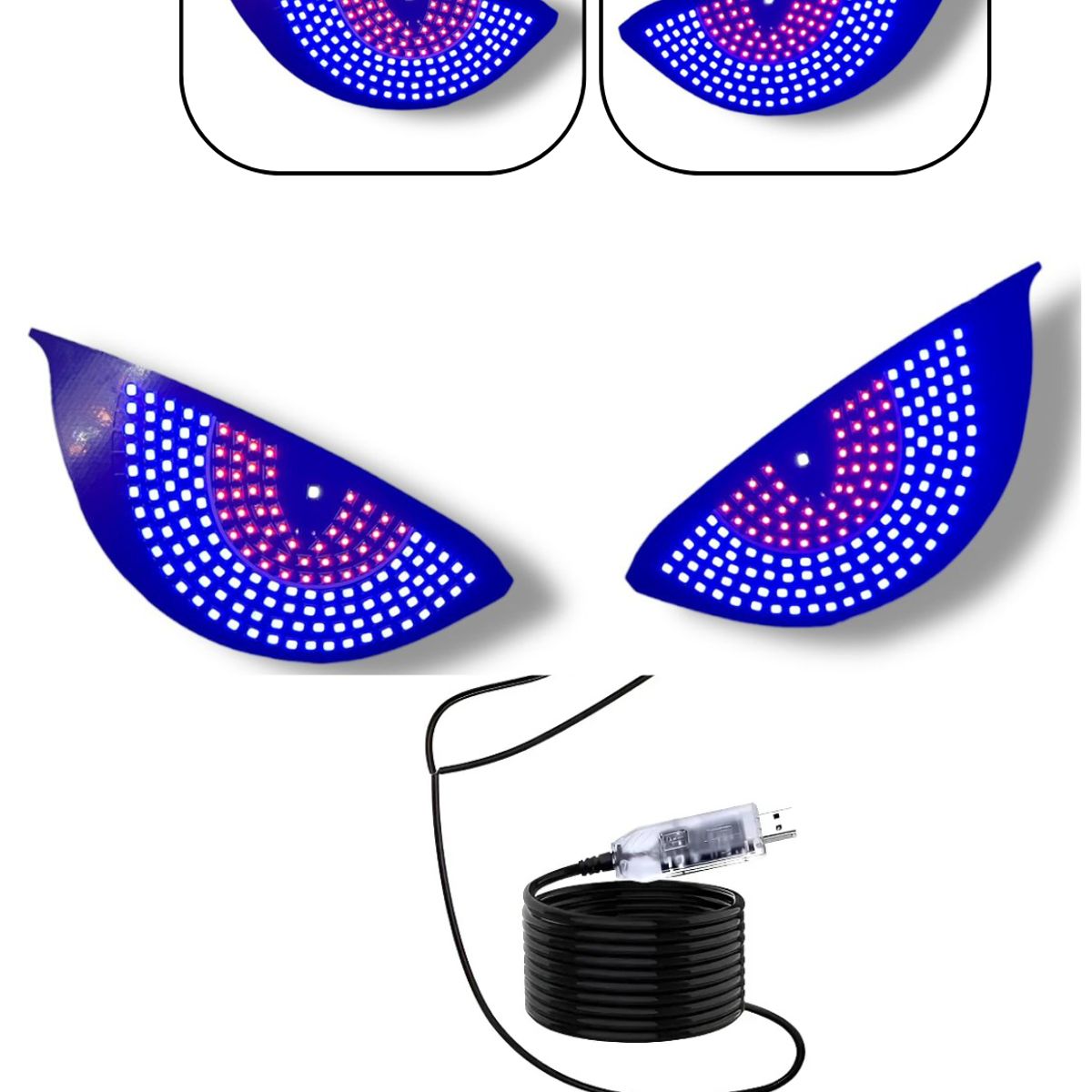 GENERICO - Led Ojos Del Diablo Para Autos Camiones Tuning
