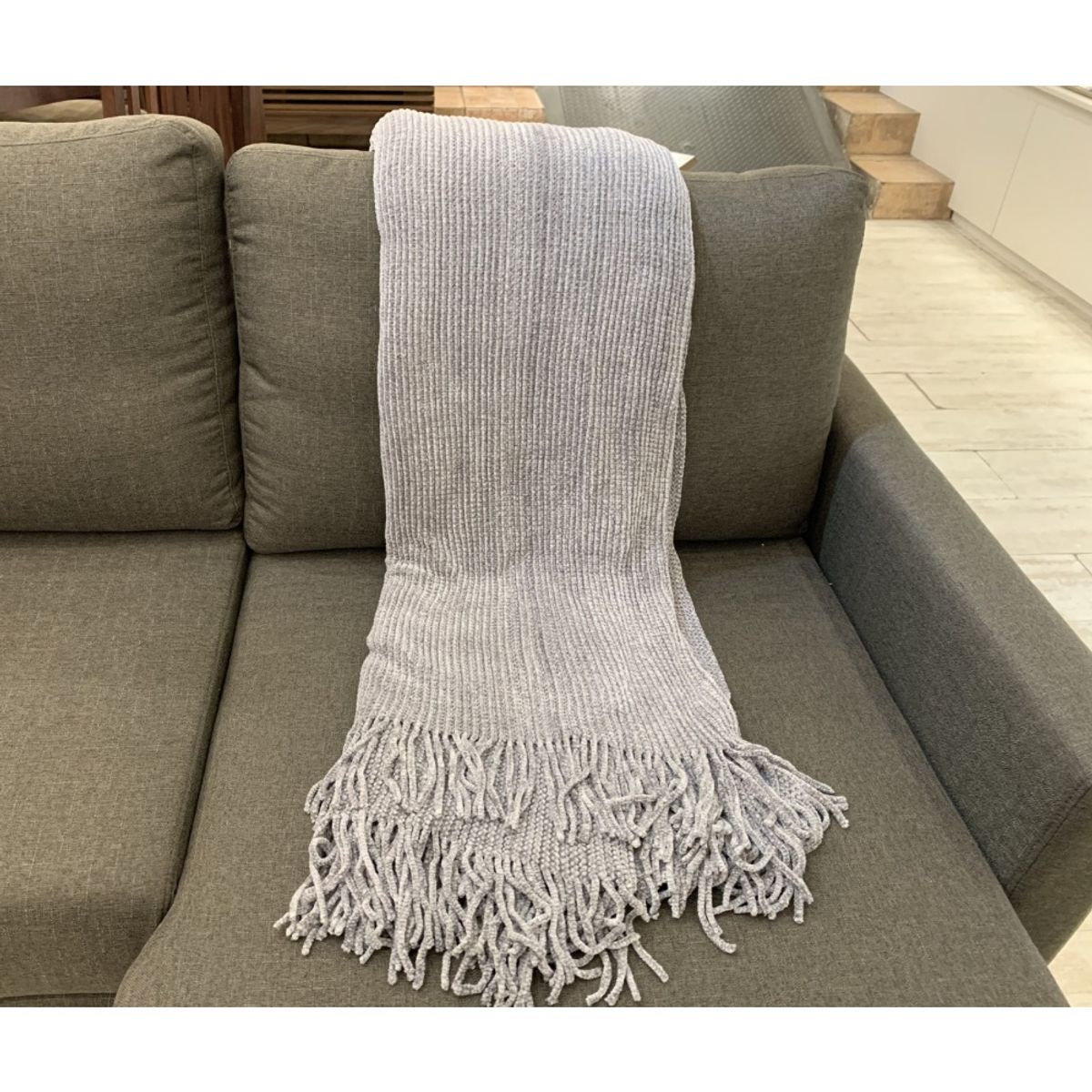 GENERICO - Mantas de Chenille 4 colores