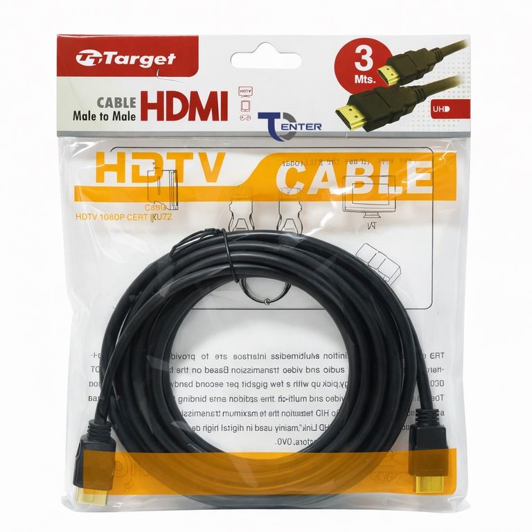 TARGET Cable HDMI 3 mts Full HD 1.4