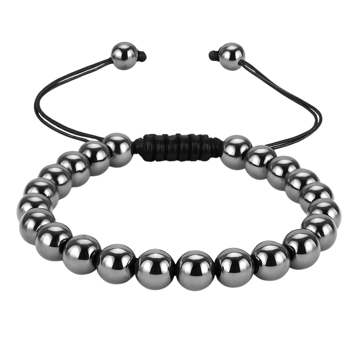 GENERICO - Pulsera Hematita Imantada Amuleto Protección Energética