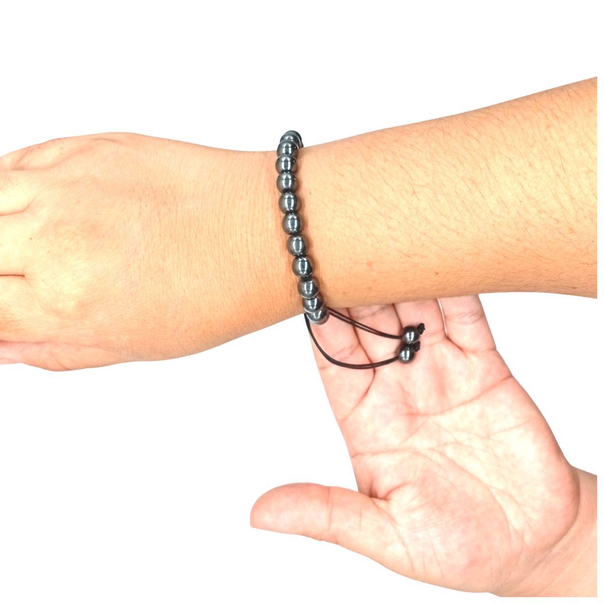 GENERICO - Pulsera Hematita Imantada Amuleto Protección Energética