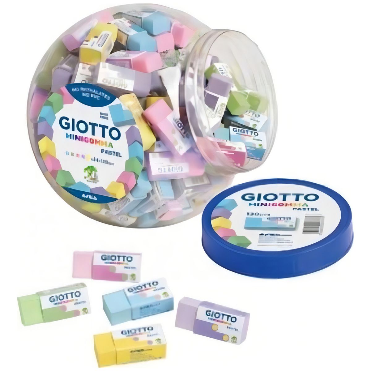 GIOTTO - Pote Mini Goma Giotto 120pcs