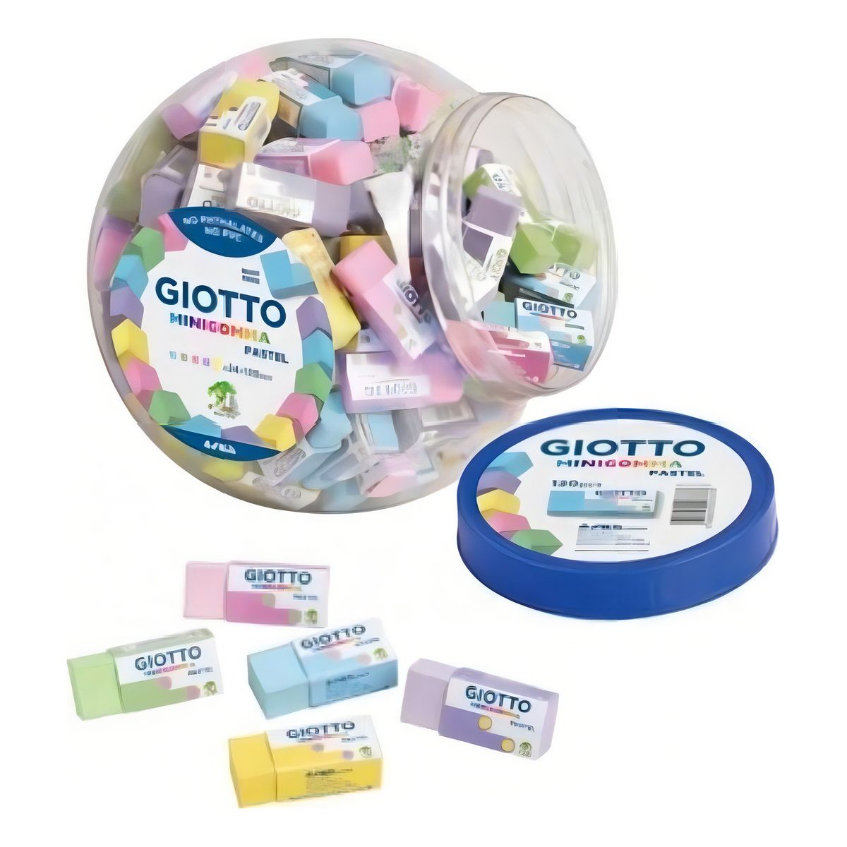 GIOTTO - Pote Mini Goma Giotto 120pcs