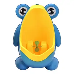 GENERICO - Urinario Pelea De Pared Ranita Para Niños Color Verde