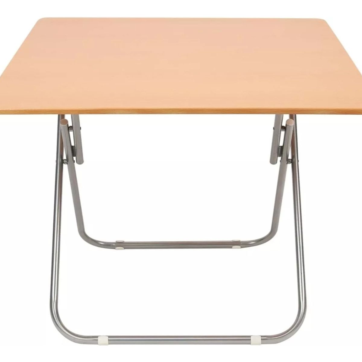 GENERICO - Mesa Plegable Portatil 60 Cm Para Exterior Multifuncional Color Café-300015