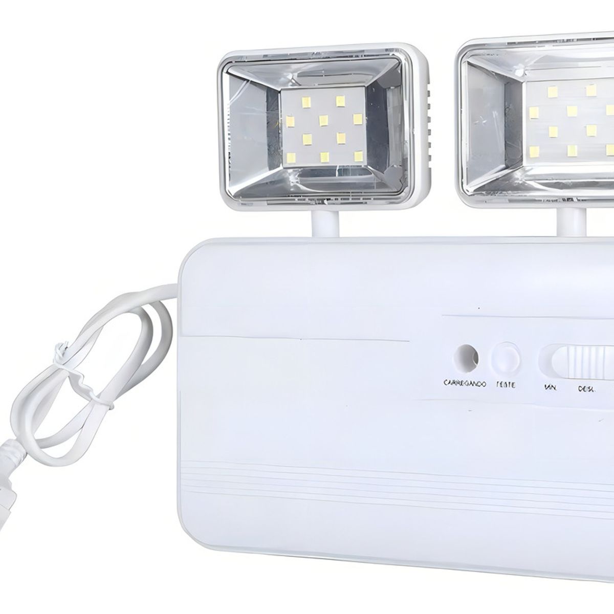 GENERICO - Lámpara De Emergencia Recargable Encendido Automático 20 Led Color Blanco - 003416