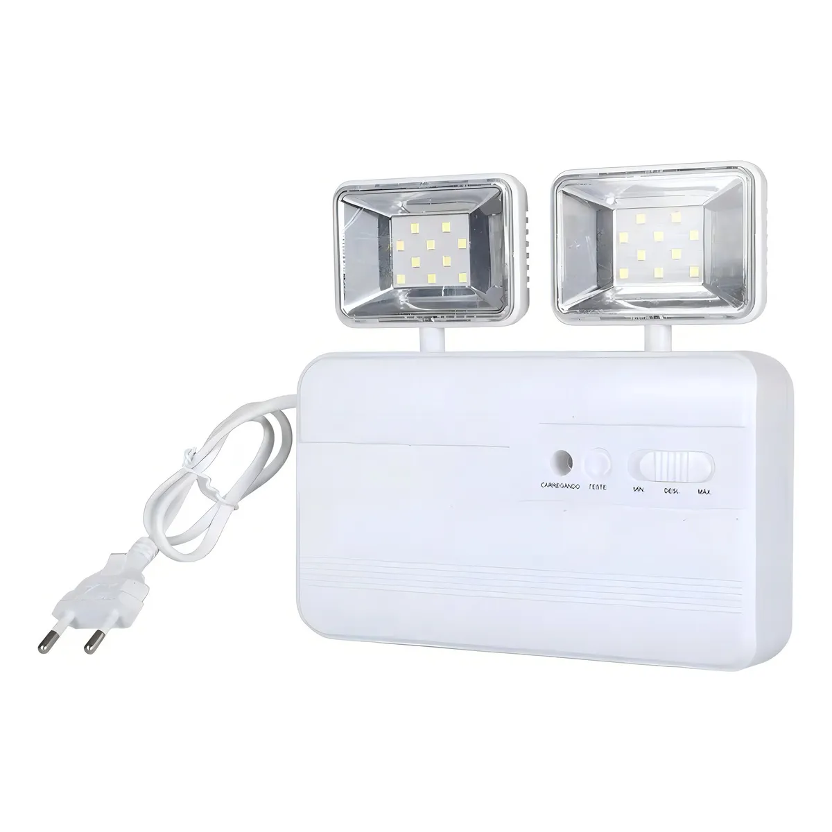 GENERICO - Lámpara De Emergencia Recargable Encendido Automático 20 Led Color Blanco - 003416