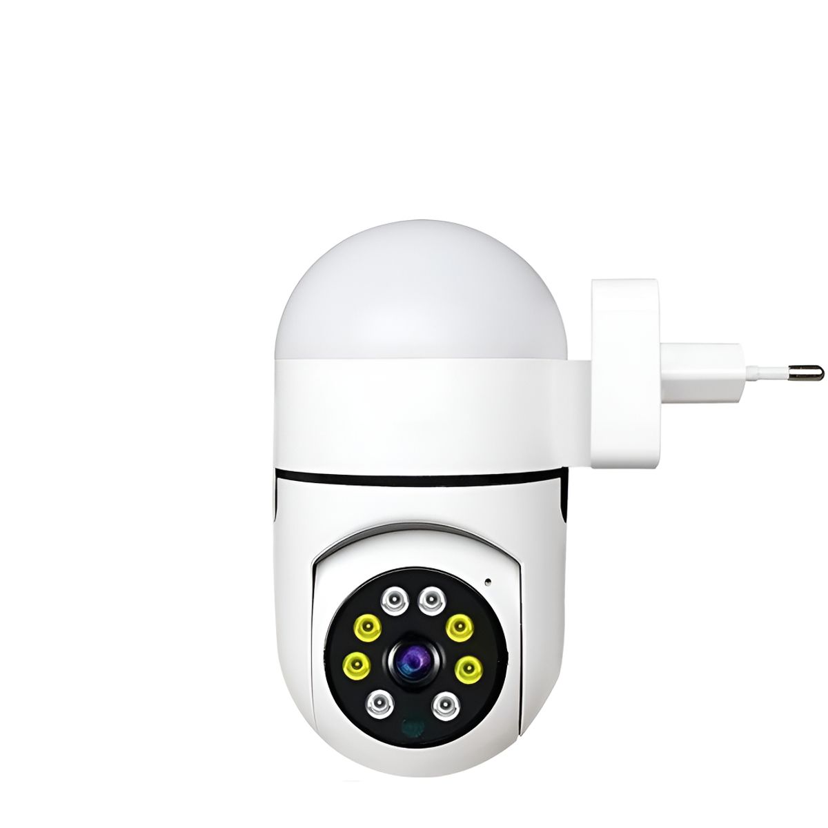 GENERICO - Cámara Wifi Ip Movimiento Alarma Exterior Anti Agua Full Hd Color Blanco - 221046