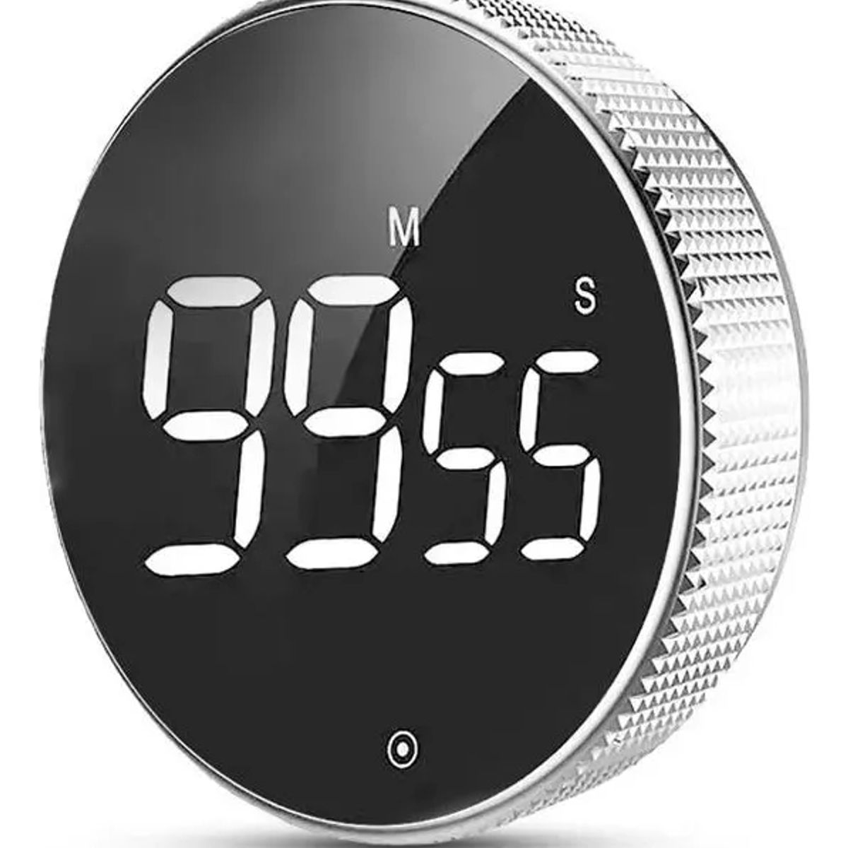 GENERICO - Temporizador  Cronometro Digital Magnético Ajustable Cocina Color Negro