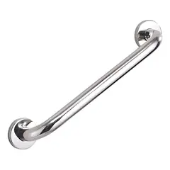 GENERICO - X2 Barra Seguridad Recta Ducha Baño 50cm Inoxidable Manilla Color Cromado