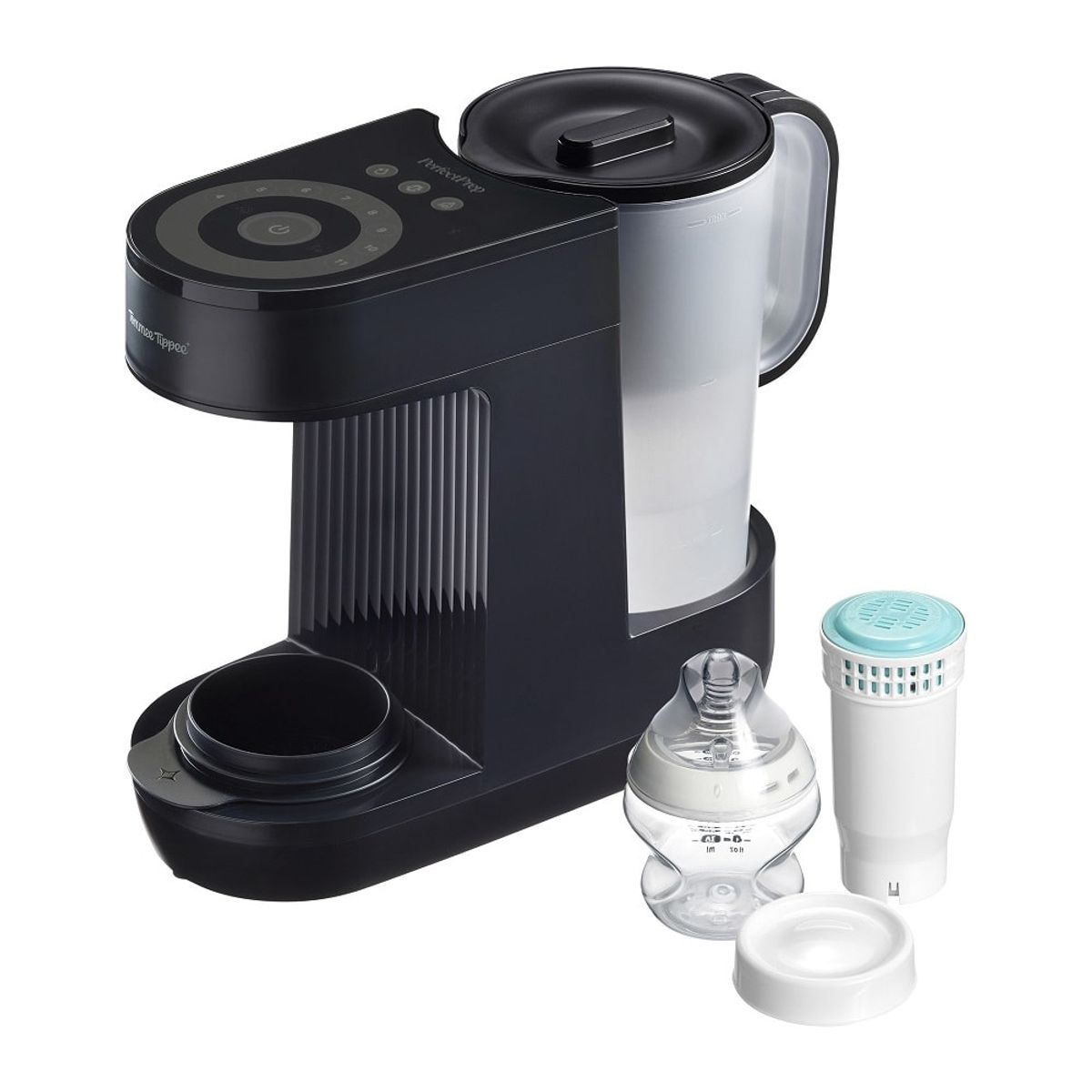 TOMMEE TIPPEE - PREPARADOR DE FÓRMULA ELECTRICO PERFECT PREP NEGRO