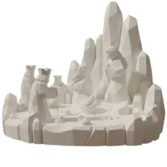 GENERICO - Pesebre - Moderno en Blanco