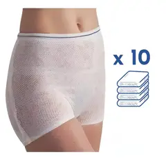 CRANBERRY - Calzon Clinico Desechable Pack 10 Unid. Postparto