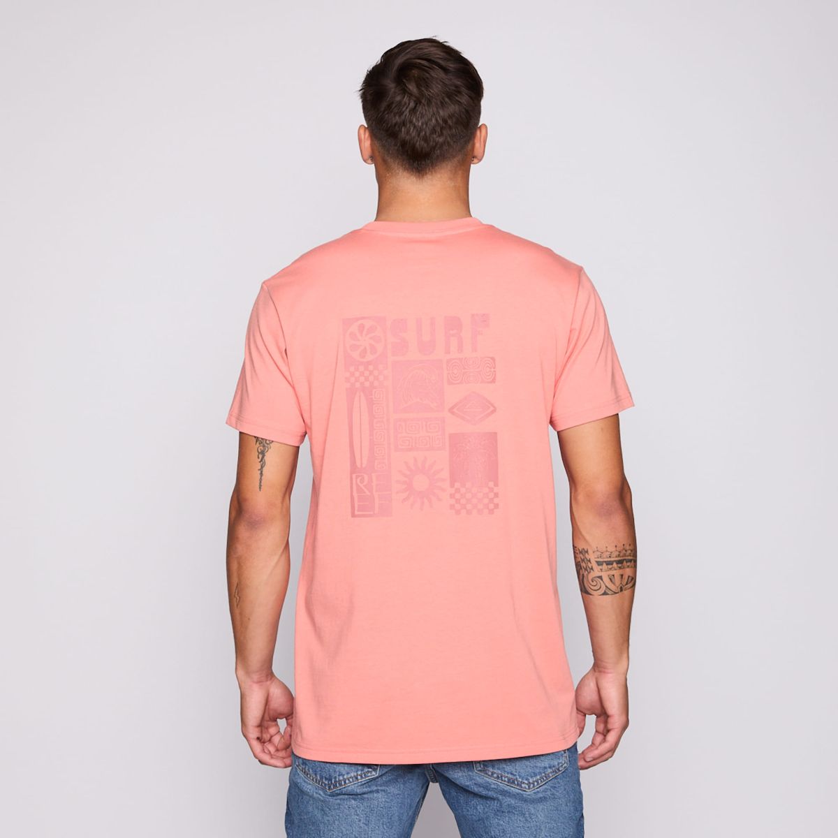 REEF - Polera Reef Men Surf Reef Pink