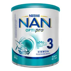 NESTLE - NAN 3 Optipro con HM-O 800g Fórmula Infantil