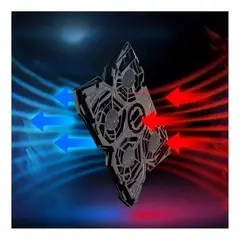 GENERICO - Base Enfriadora RX0026 Notebook Reptilex 4 Aspas Reptilex