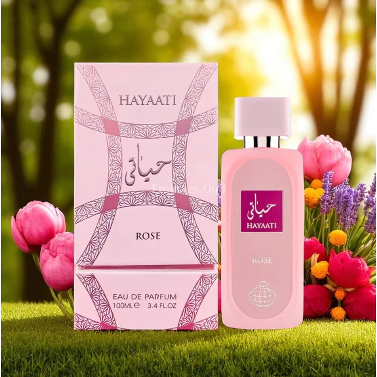 FRENCH AVENUE - Hayaati Rose by Fragrance World – EDP 3.4 fl oz / 100 ml