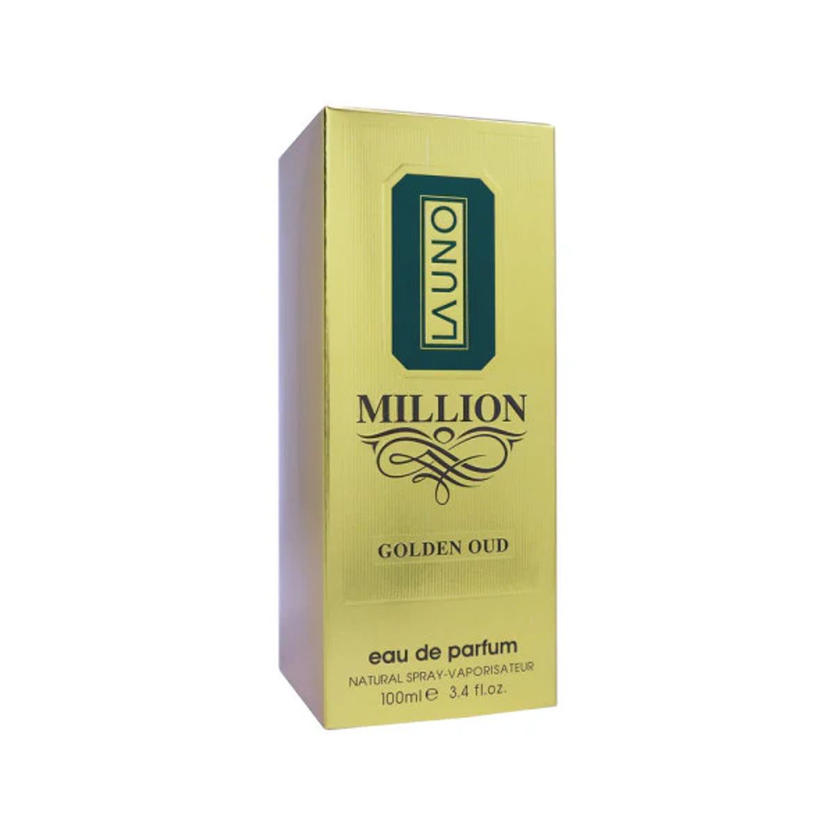 FRENCH AVENUE - La Uno Million Golden Oud by Fragrance World – EDP 3.4 fl oz / 100 ml