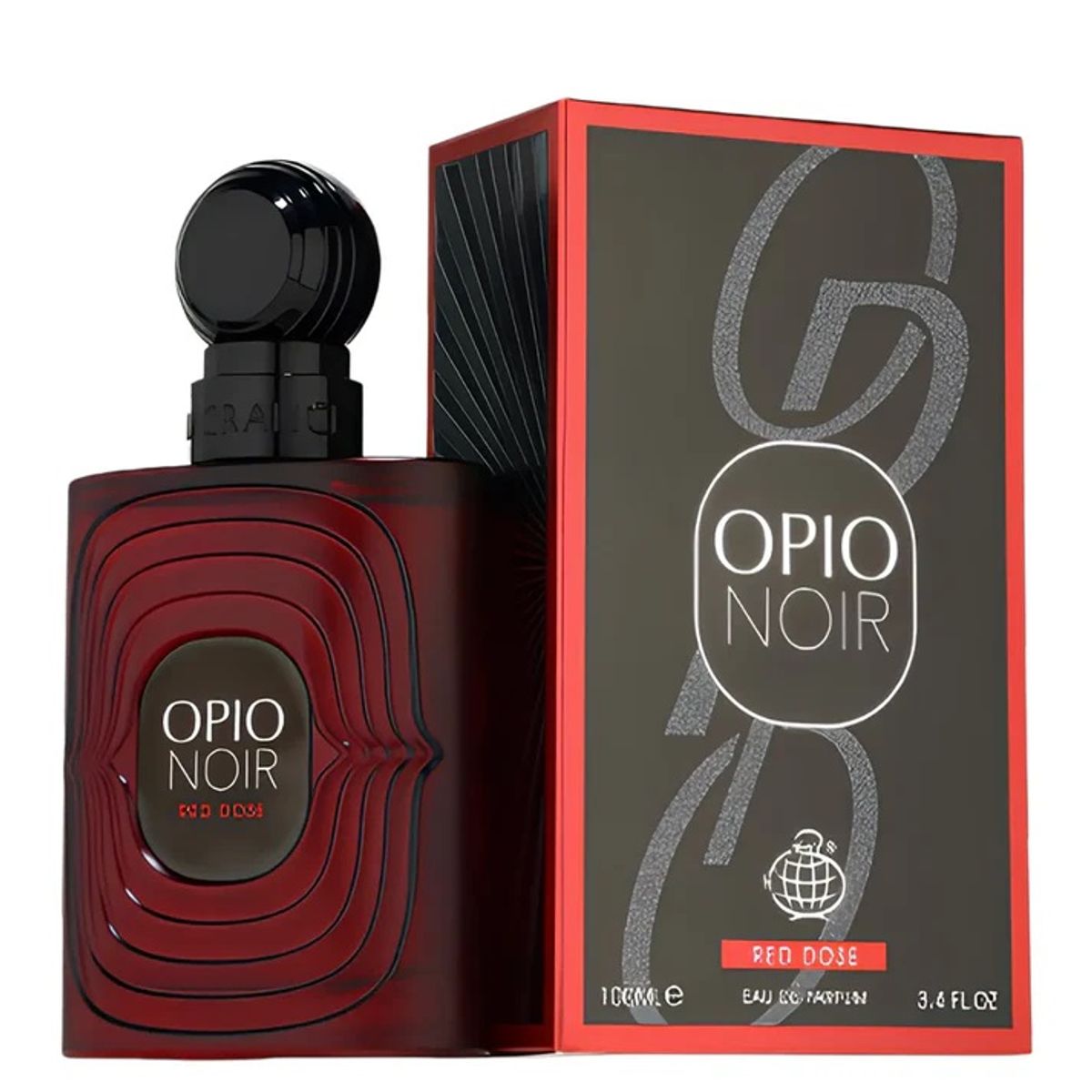 FRENCH AVENUE - Opio Noir Red Dose by Fragrance World – EDP 3.4 fl oz / 100 ml