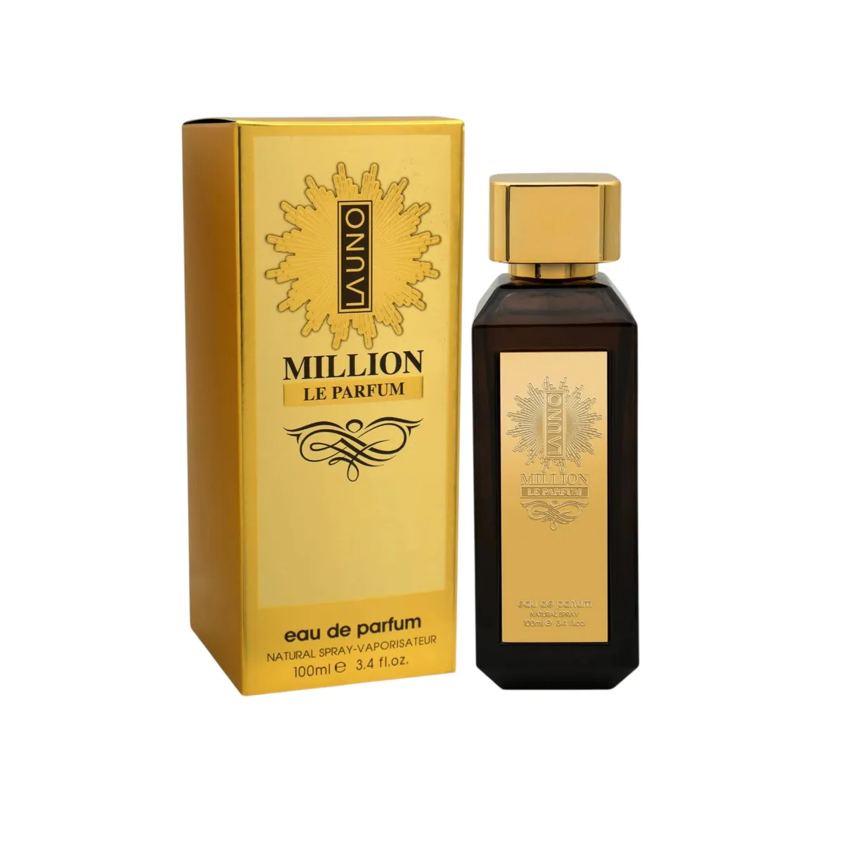 FRENCH AVENUE - La Uno Million le Parfum by Fragrance World – EDP 3.4 fl oz / 100 ml