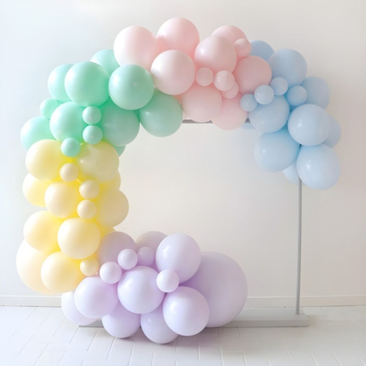 GENERICO - Pack 50 Globos Lisos Pastel Surtido R9 25 Cms - Cumpleaños Surtido Pastel