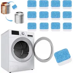 HAZ TU CLICK - Set 12 Pastillas Limpiadoras Para Lavadora