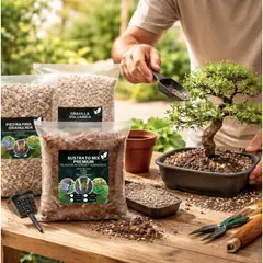 GENERICO - Pack de Sustratos para Bonsai 9 Litros