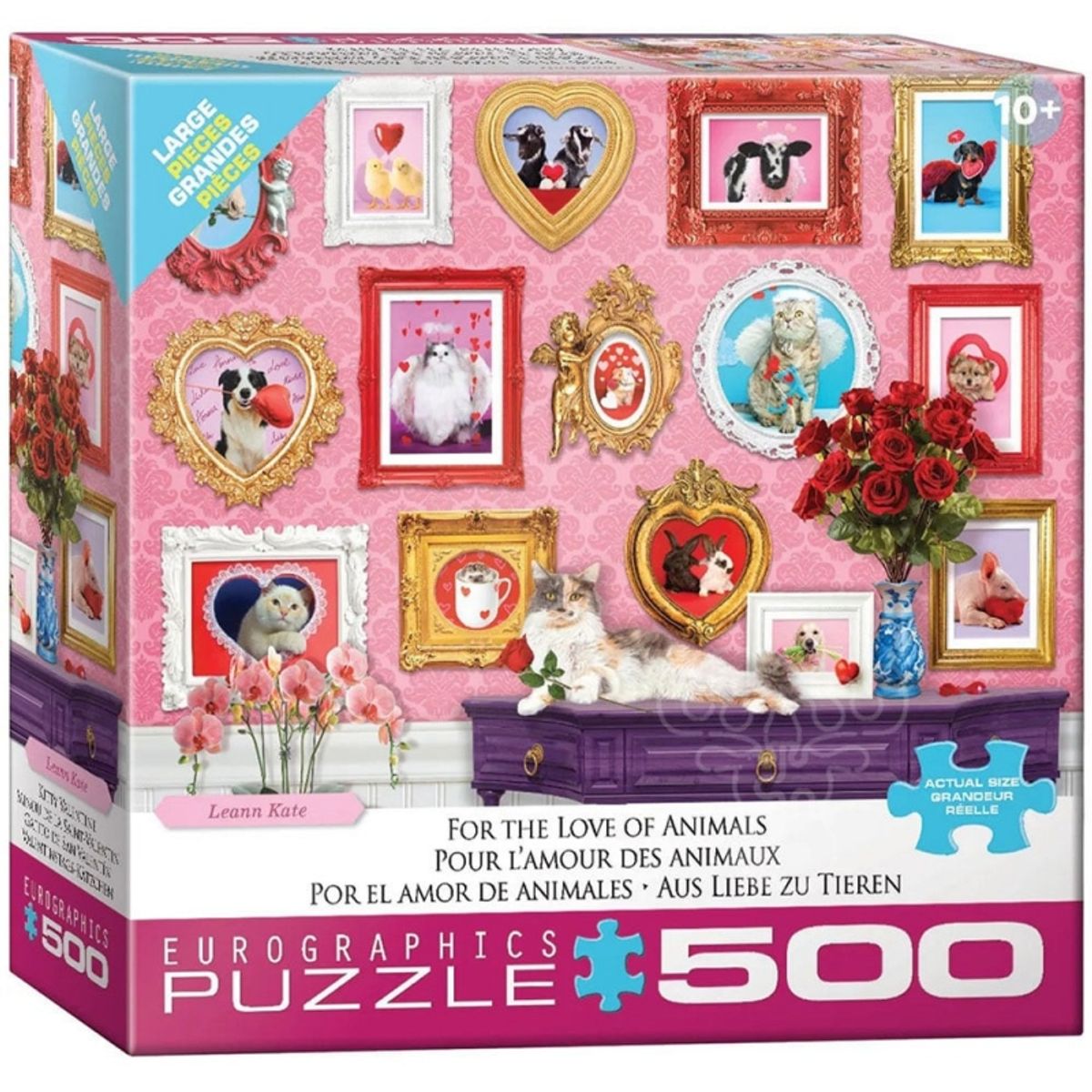 EUROGRAPHICS - EUROGRAPHICS 8500-6094 FOR THE LOVE OF ANIMALS BY LK 500