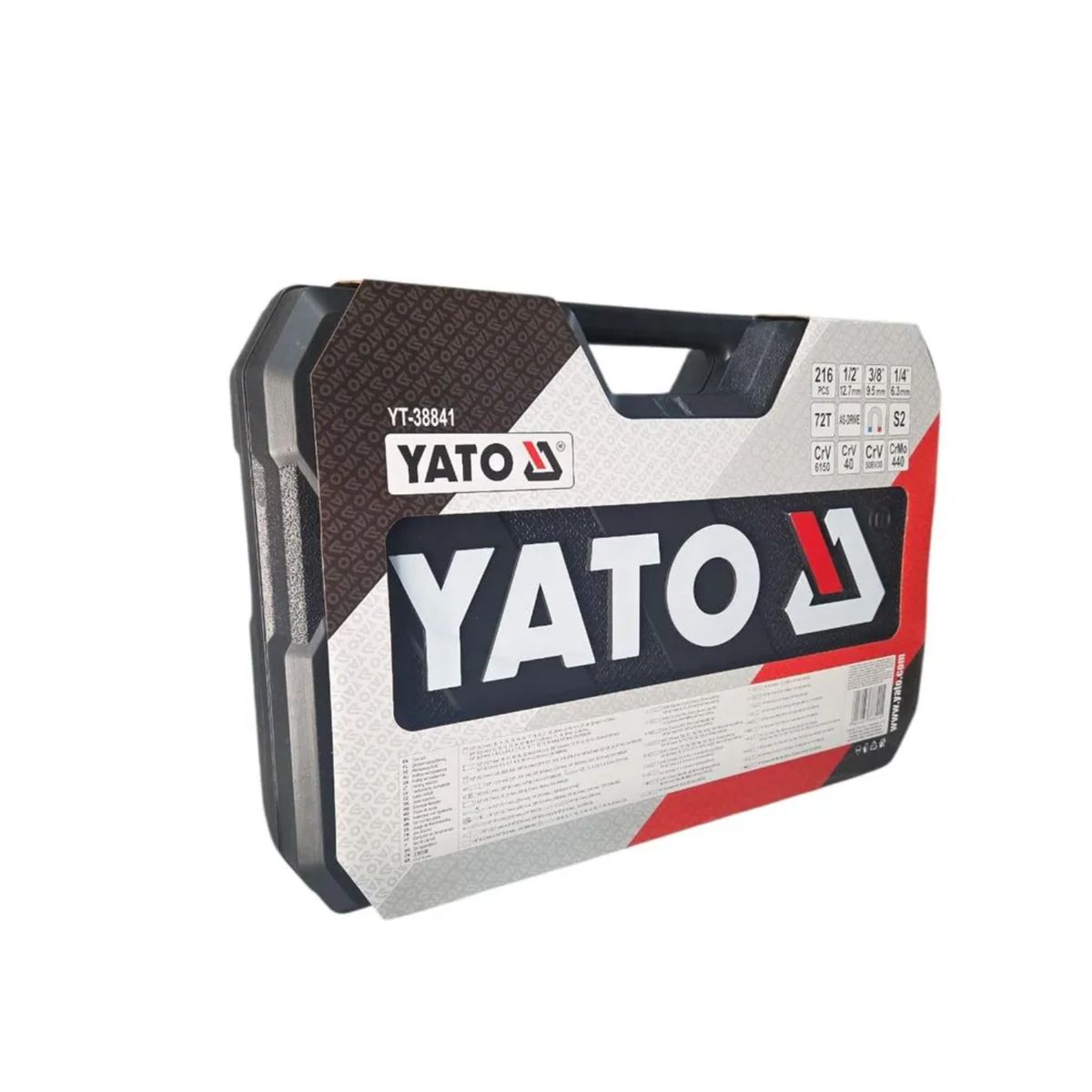 YATO - Juego De Dados 216 Pcs Yt-38841 - Yato