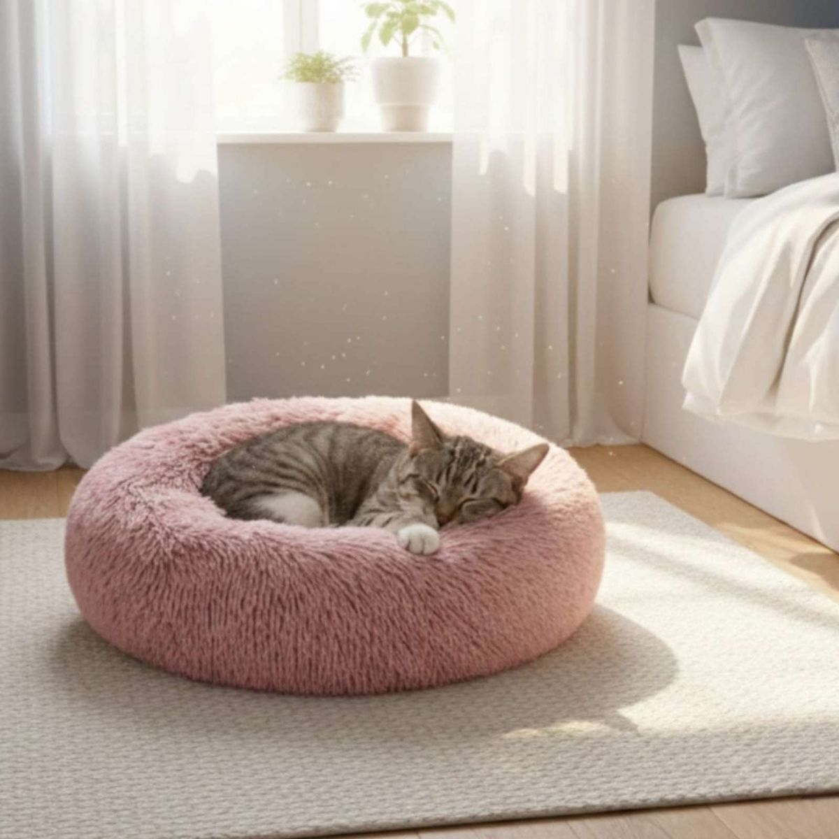 GENERICO - Cama para Mascotas Resistente Calidad Y Máximo Confort 70 cm