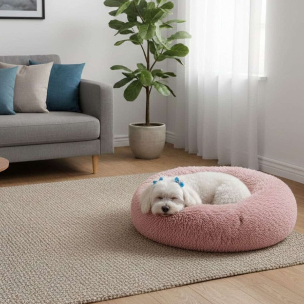 GENERICO - Cama para Mascotas Resistente Calidad Y Máximo Confort 80 cm