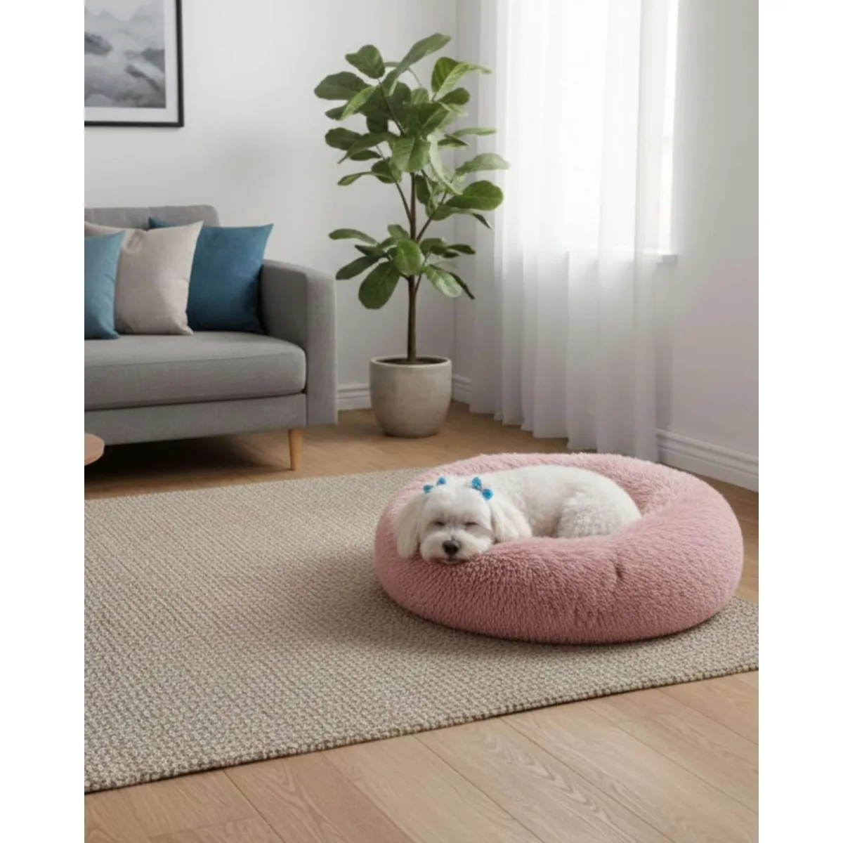 GENERICO - Cama para Mascotas Resistente Calidad Y Máximo Confort 80 cm