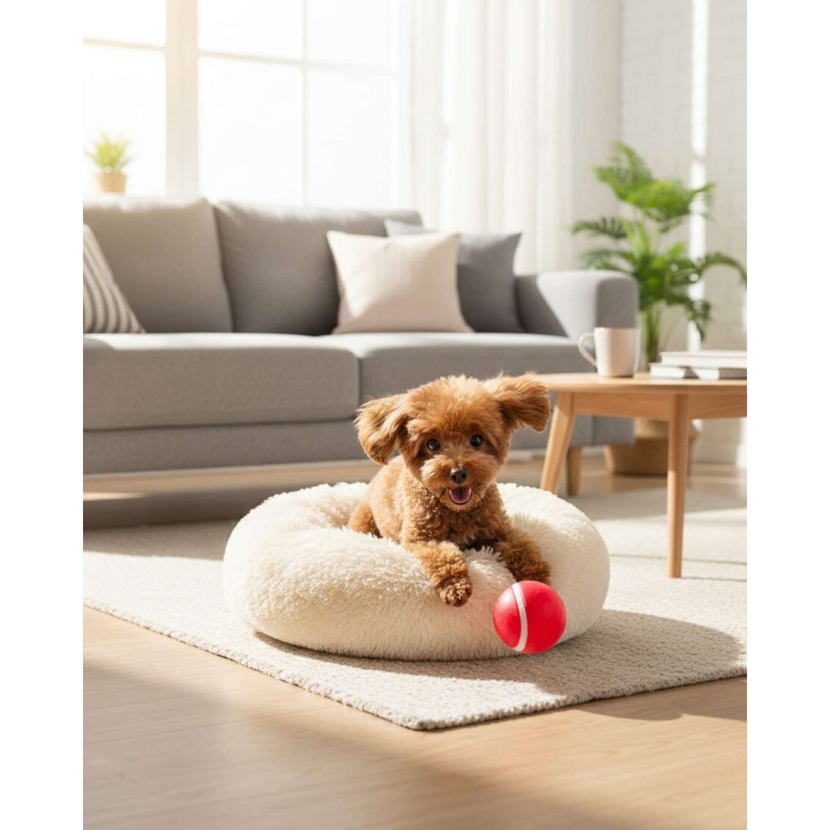 GENERICO - Cama para Mascotas Resistente Calidad Y Máximo Confort 80 cm