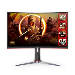 AOC - Monitor Gamer 27 C27G2Z VA Full HD 240Hz