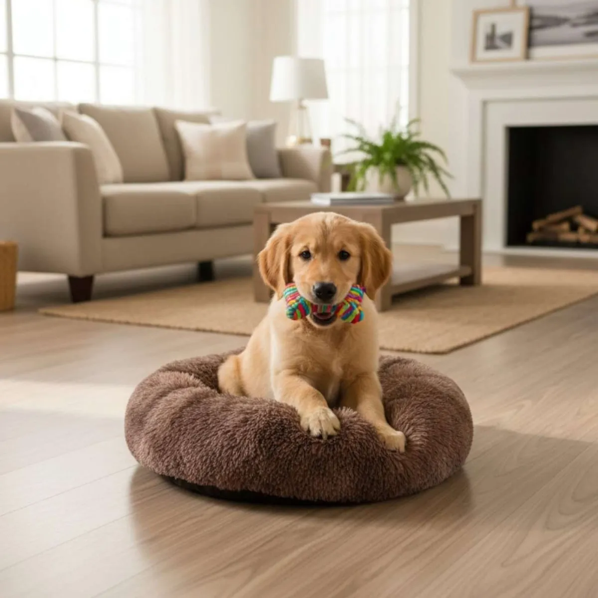 GENERICO - Cama para Mascotas Resistente Calidad Y Máximo Confort 60 cm