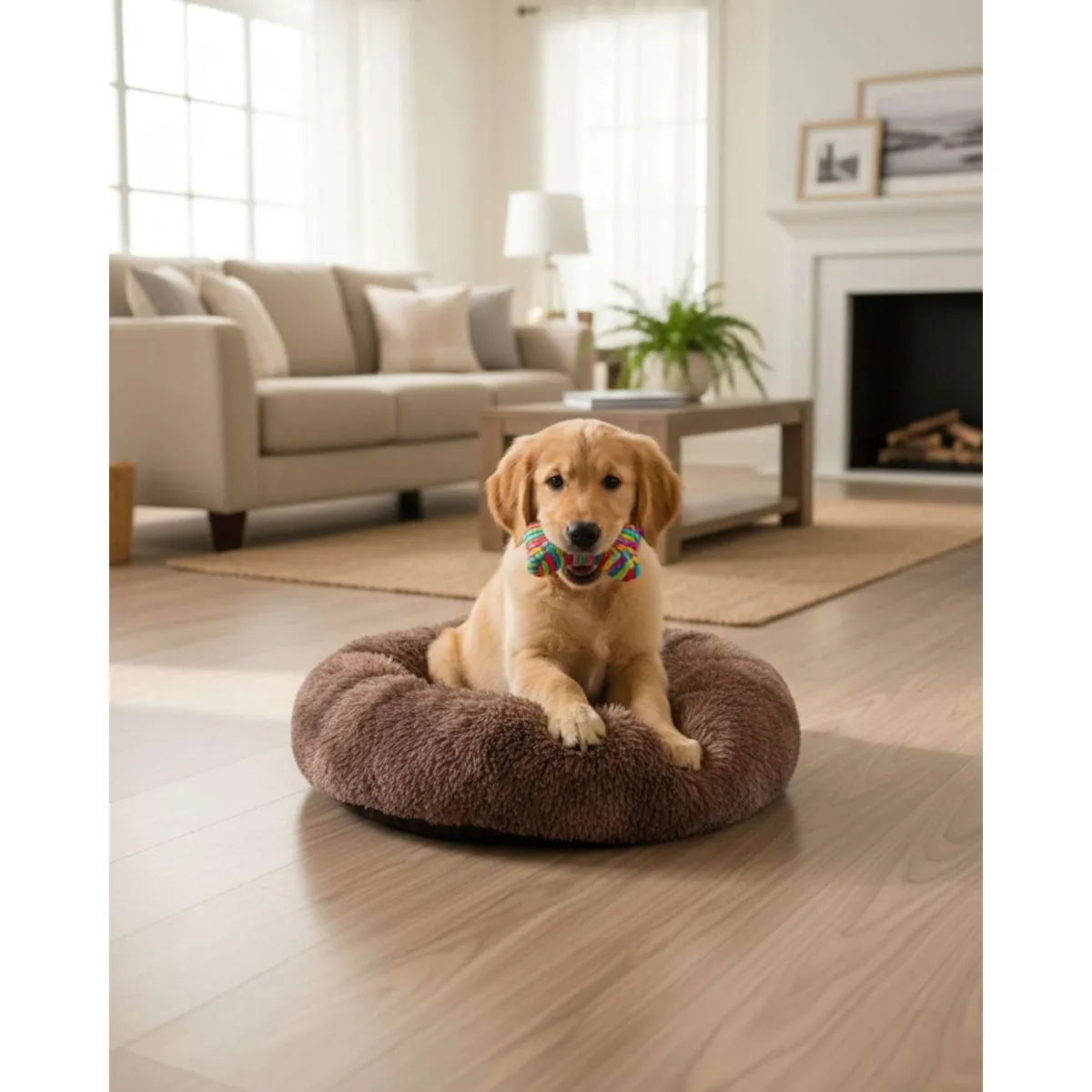 GENERICO - Cama para Mascotas Resistente Calidad Y Máximo Confort 60 cm