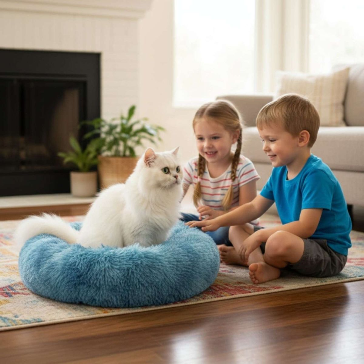 GENERICO - Cama para Mascotas Resistente Calidad Y Máximo Confort 100 cm