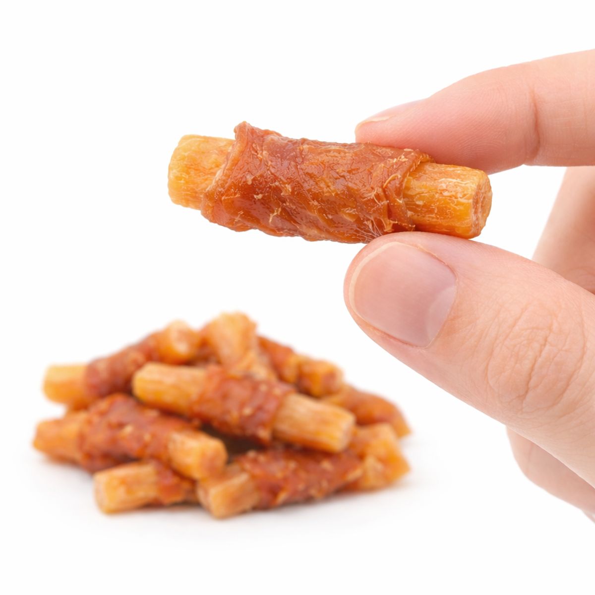 GENERICO - Snack Natural para Perros Camote Envuelto en Pollo 400 gr Krocan