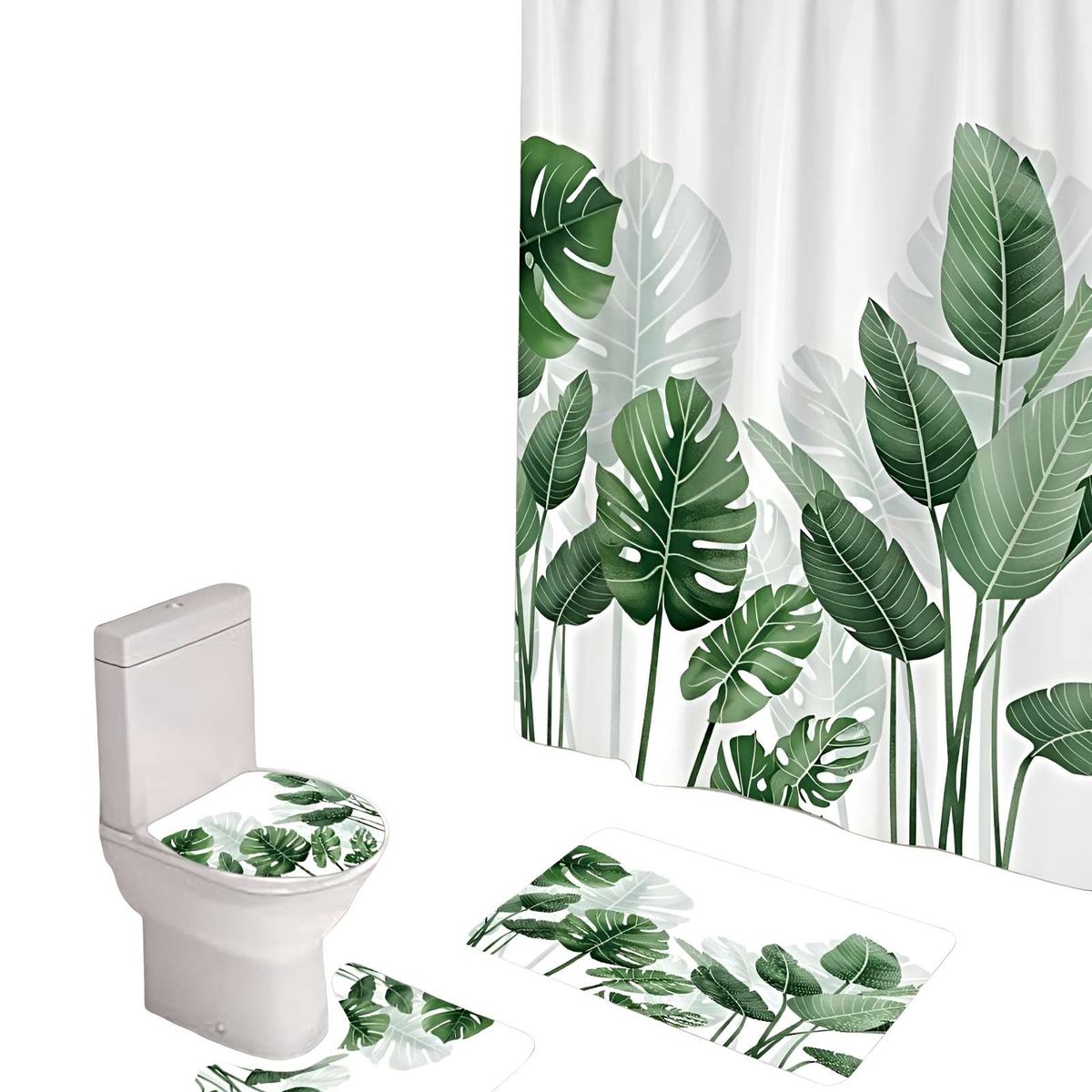 GENERICO - PACK DE BAÑO COMPLETO MODELOS UNICOS 4 PIEZAS S07