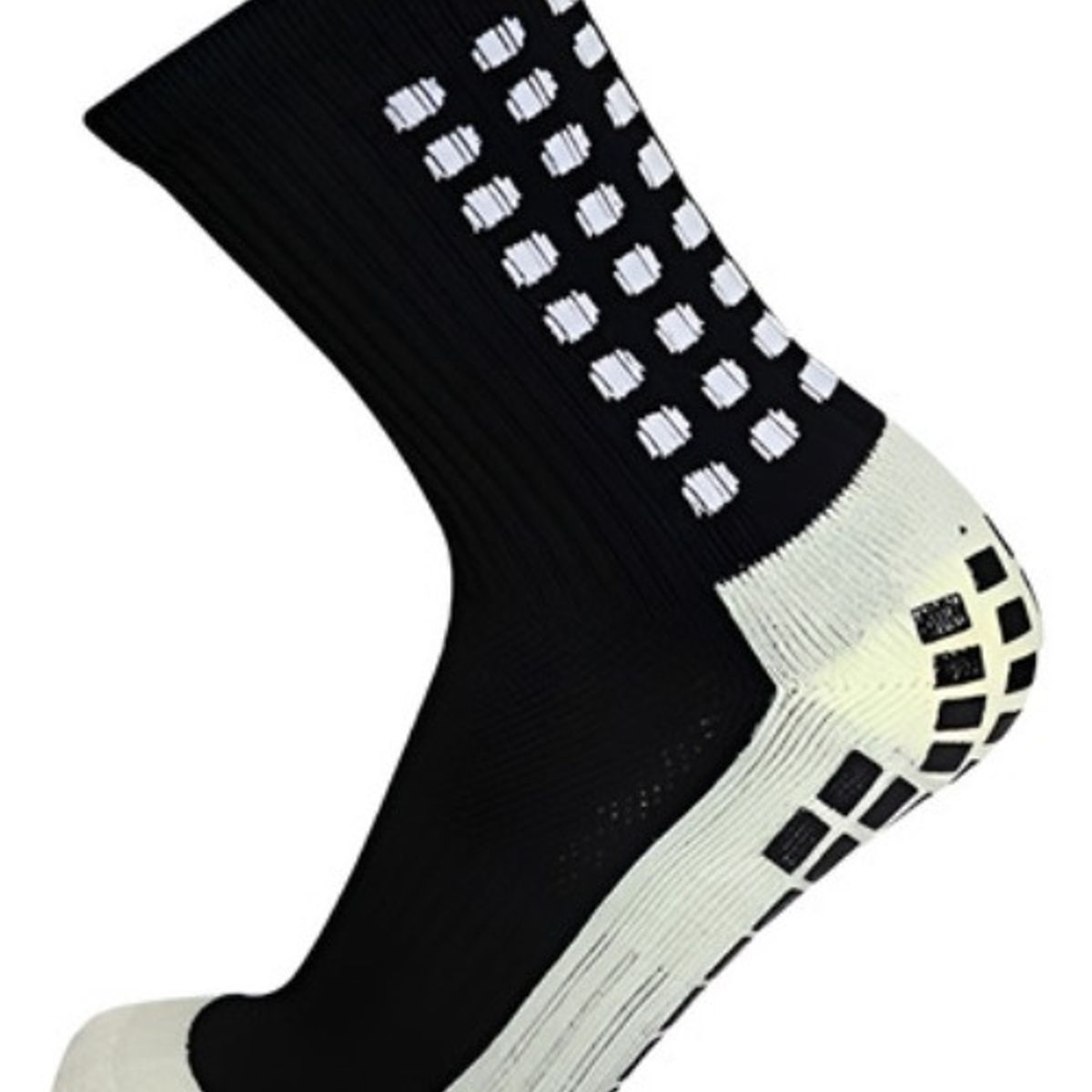 GENERICO - Calcetas De Fútbol Antideslizante, Media Deportiva Negro
