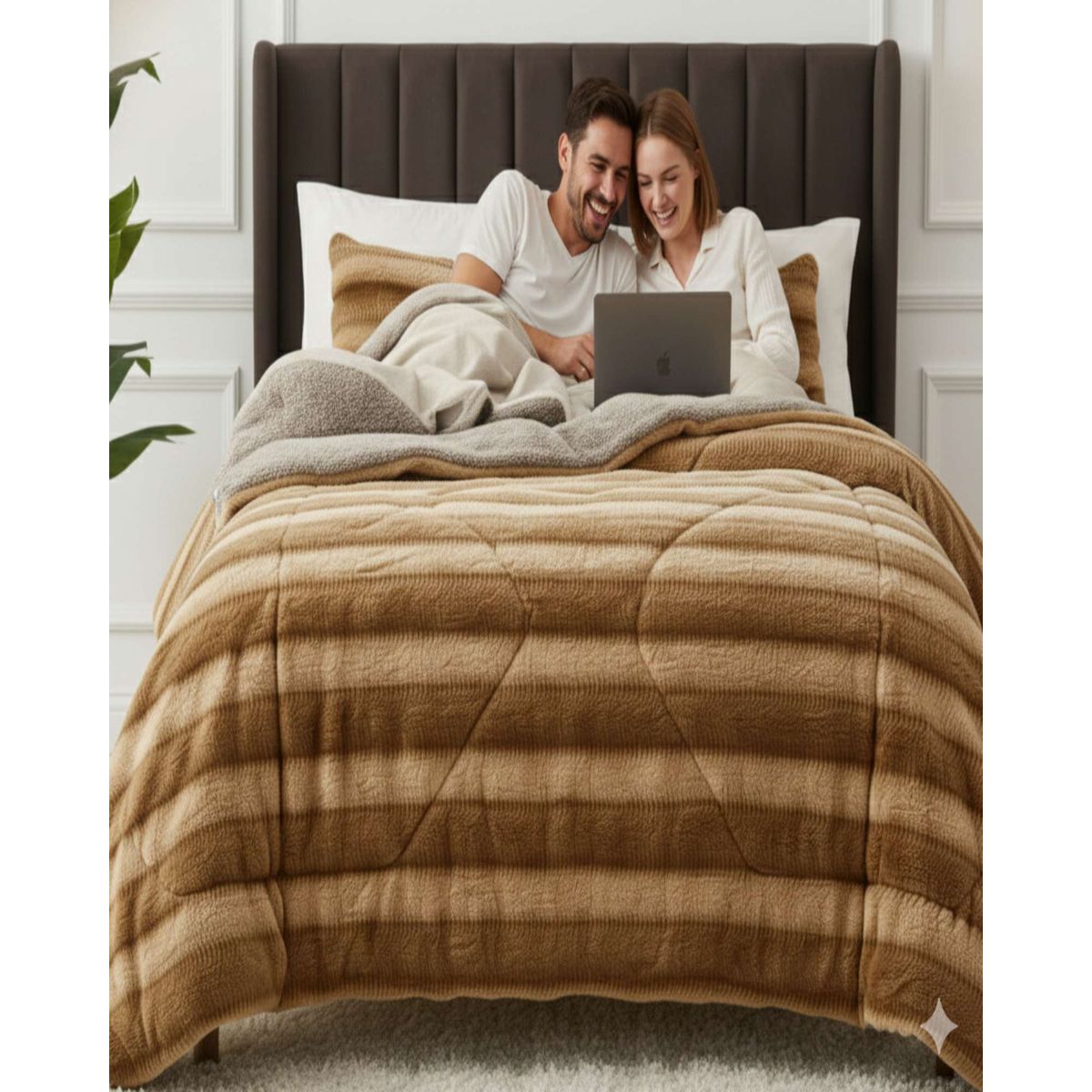 GENERICO - Cobertor Chiporro 2 Plazas Invierno Soft Touch Premium