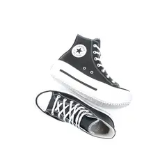 CONVERSE - Zapatillas Urbana Mujer Double Stack Negro