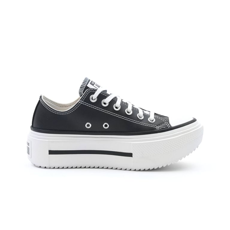Zapatillas Urbana Mujer Double Stack Negro