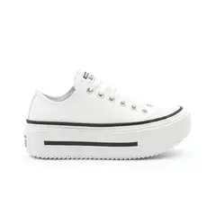 CONVERSE - Zapatillas Urbana Mujer Double Stack Blanco