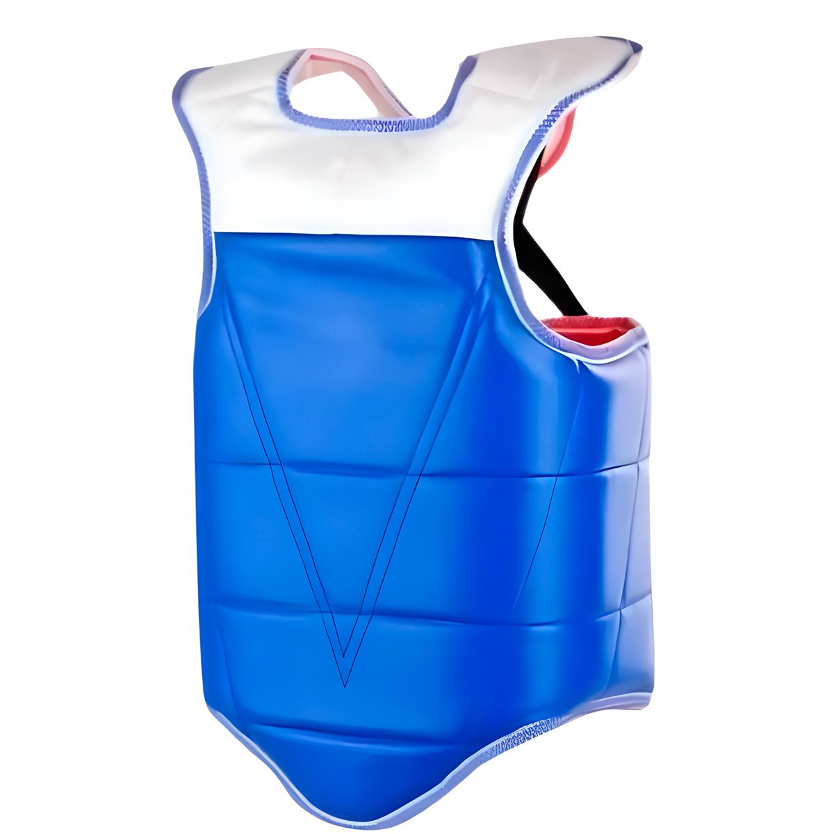 GENERICO - Pechera Protector Corporal Reversible Taekwondo Boxeo Karate Azul Talla S