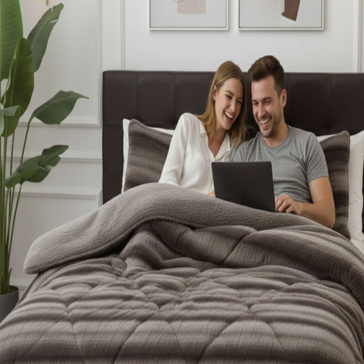 GENERICO - Cubrecama2 plazas Invierno Soft Touch Premium Chiporro.