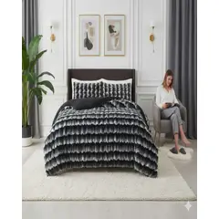 GENERICO - Cubrecama2 plazas Invierno Soft Touch Premium Chiporro