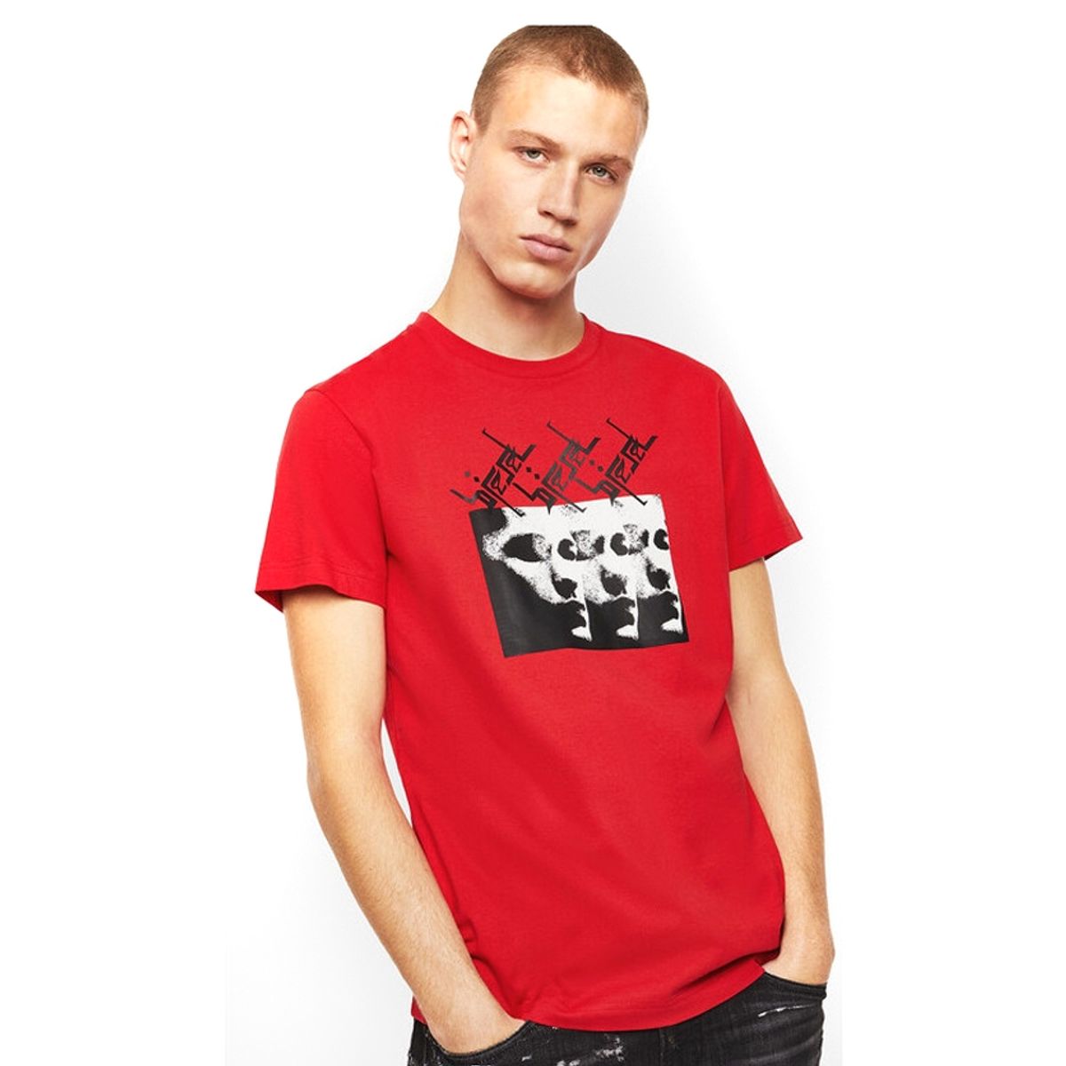 DIESEL - Polera Diesel T Diego J12 T Shirt 42A